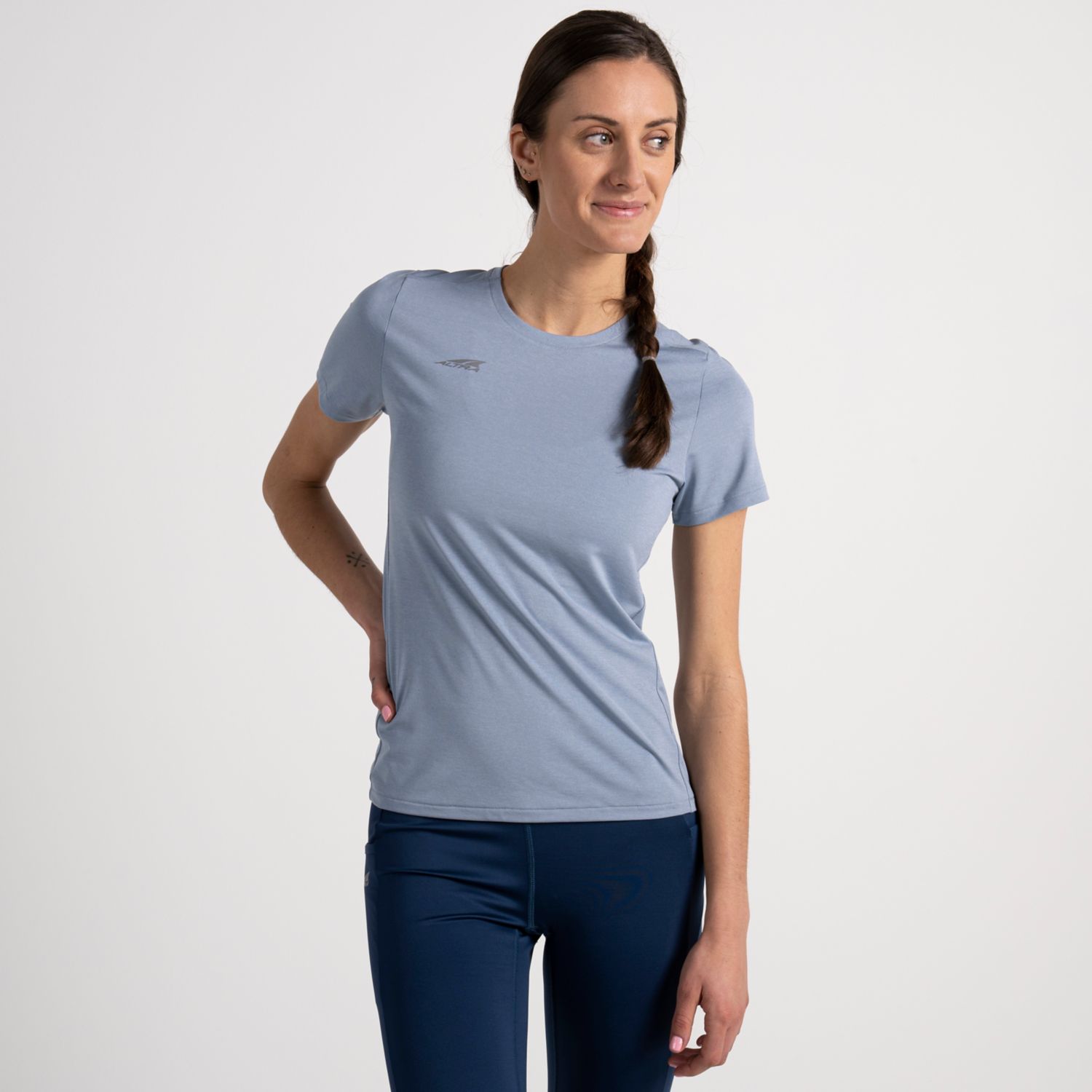 Altra Core T-shirts Dames Blauw | Belgie-24316789