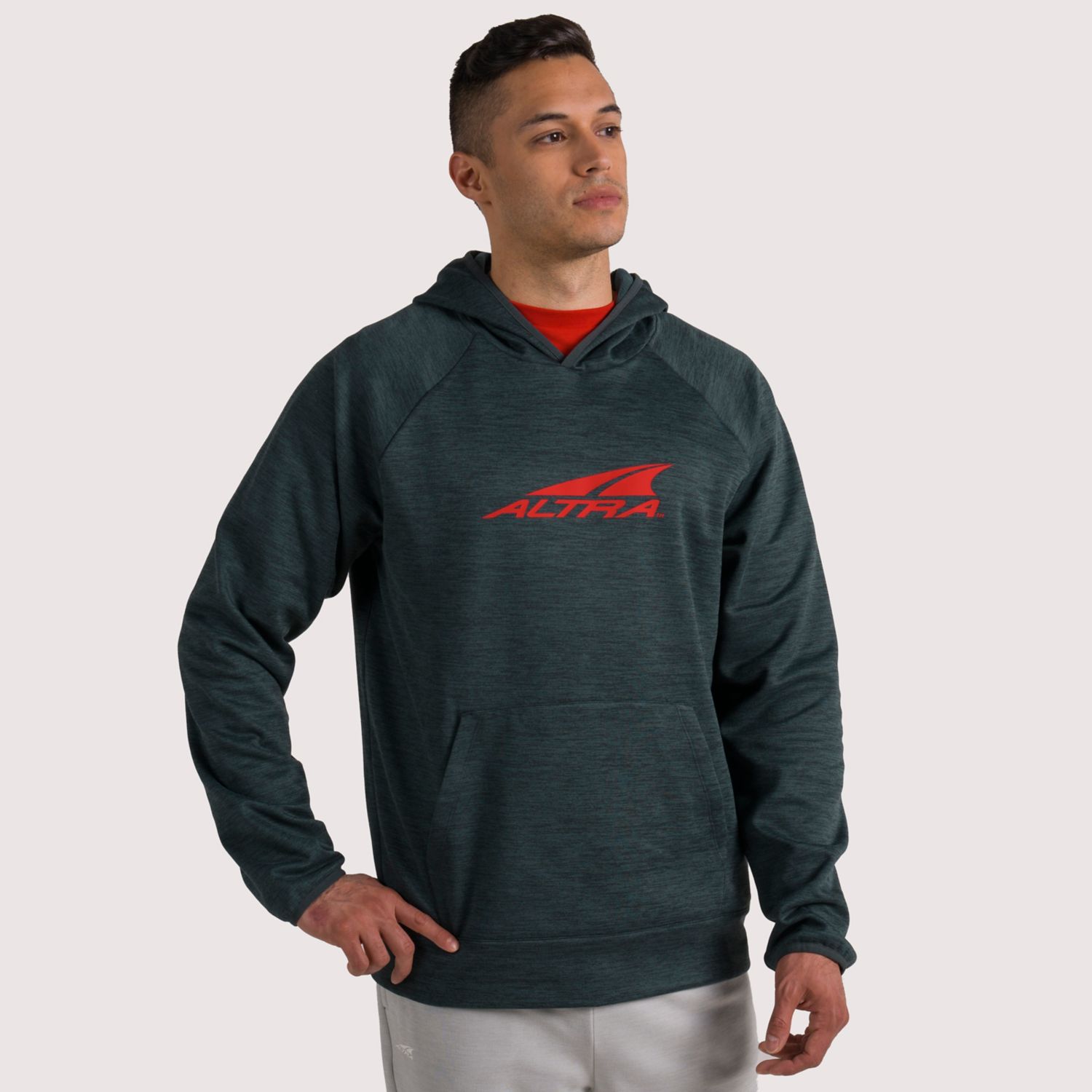 Altra Everyday Hoodie Heren Donkergroen | Belgie-01423769