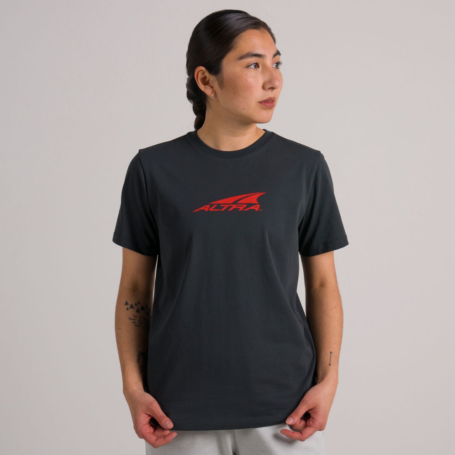 Altra Everyday Recycled T-shirts Dames Zwart | Belgie-90217549