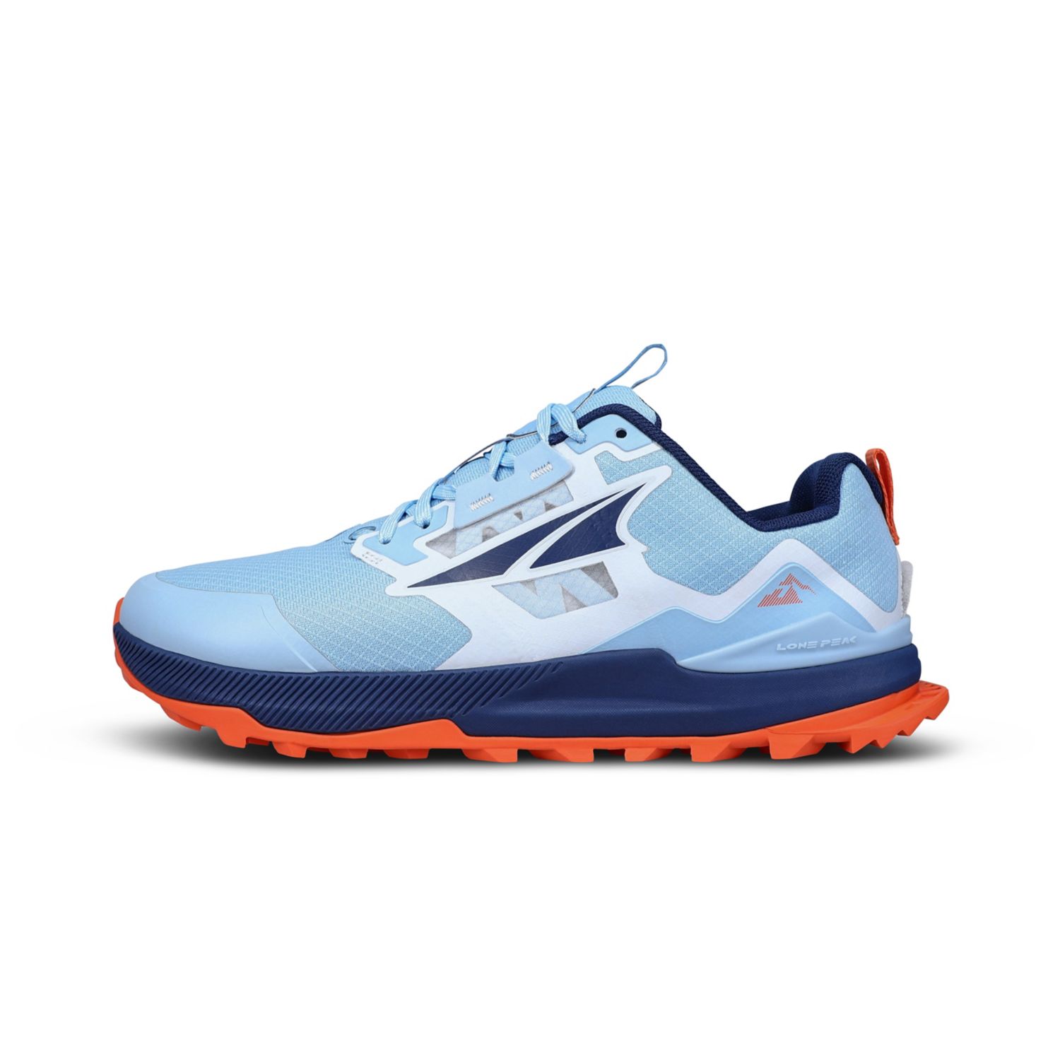 Altra Lone Peak 7 Trailrunning Schoenen Dames Blauw Oranje | Belgie-16482309