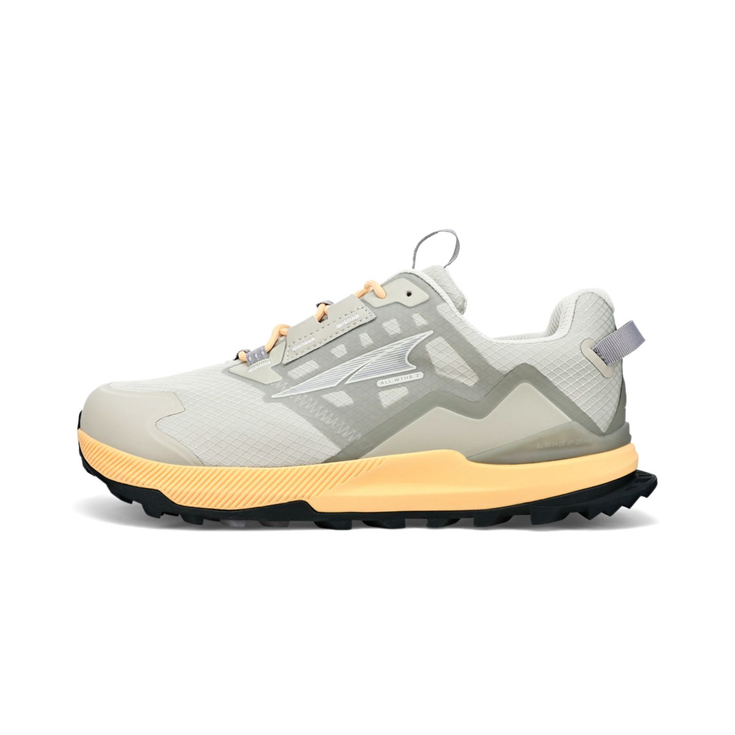 Altra Lone Peak All-wthr Low 2 Wandelschoenen Dames Grijs Oranje | Belgie-59672849