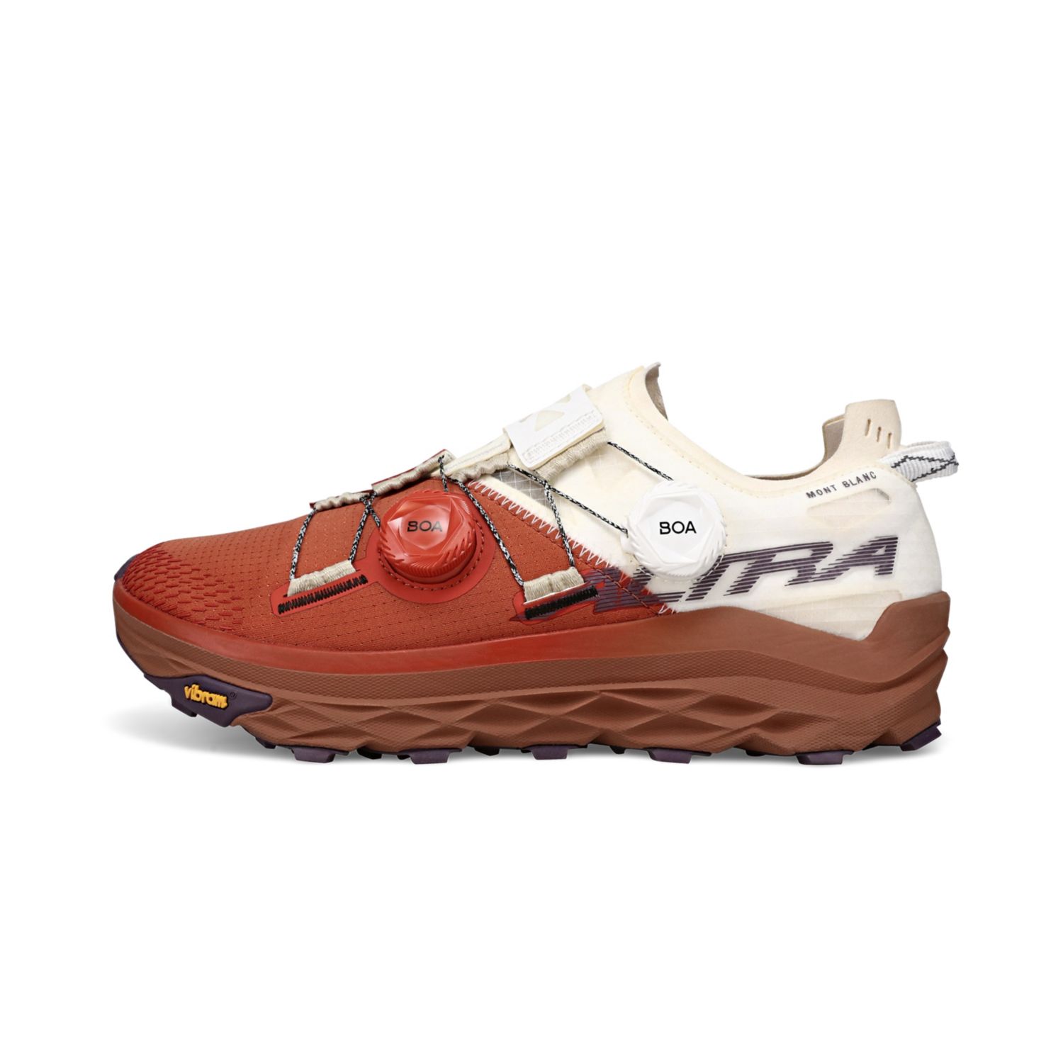 Altra Mont Blanc Boa Trailrunning Schoenen Heren Bordeaux | Belgie-95164729