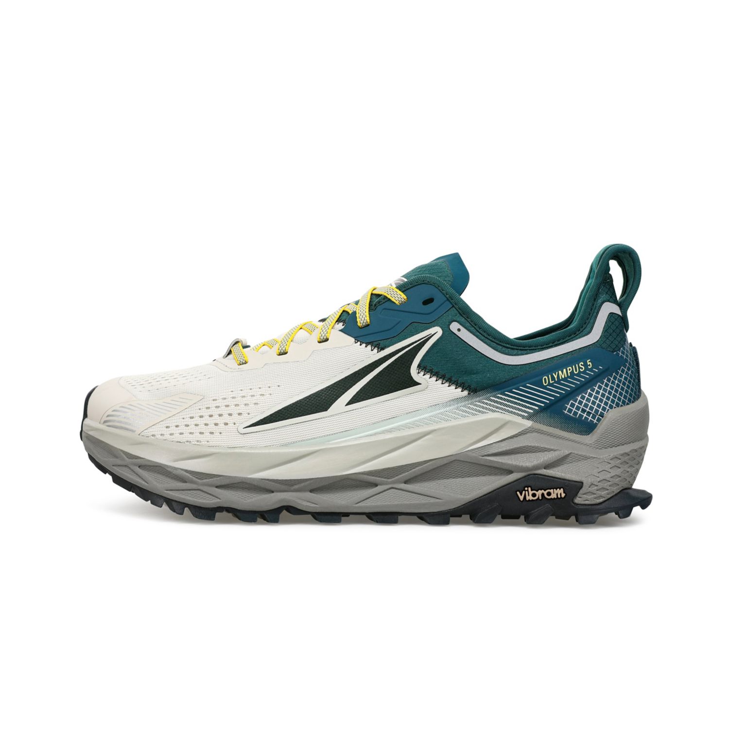 Altra Olympus 5 Trailrunning Schoenen Heren Grijs Turquoise | Belgie-56179209