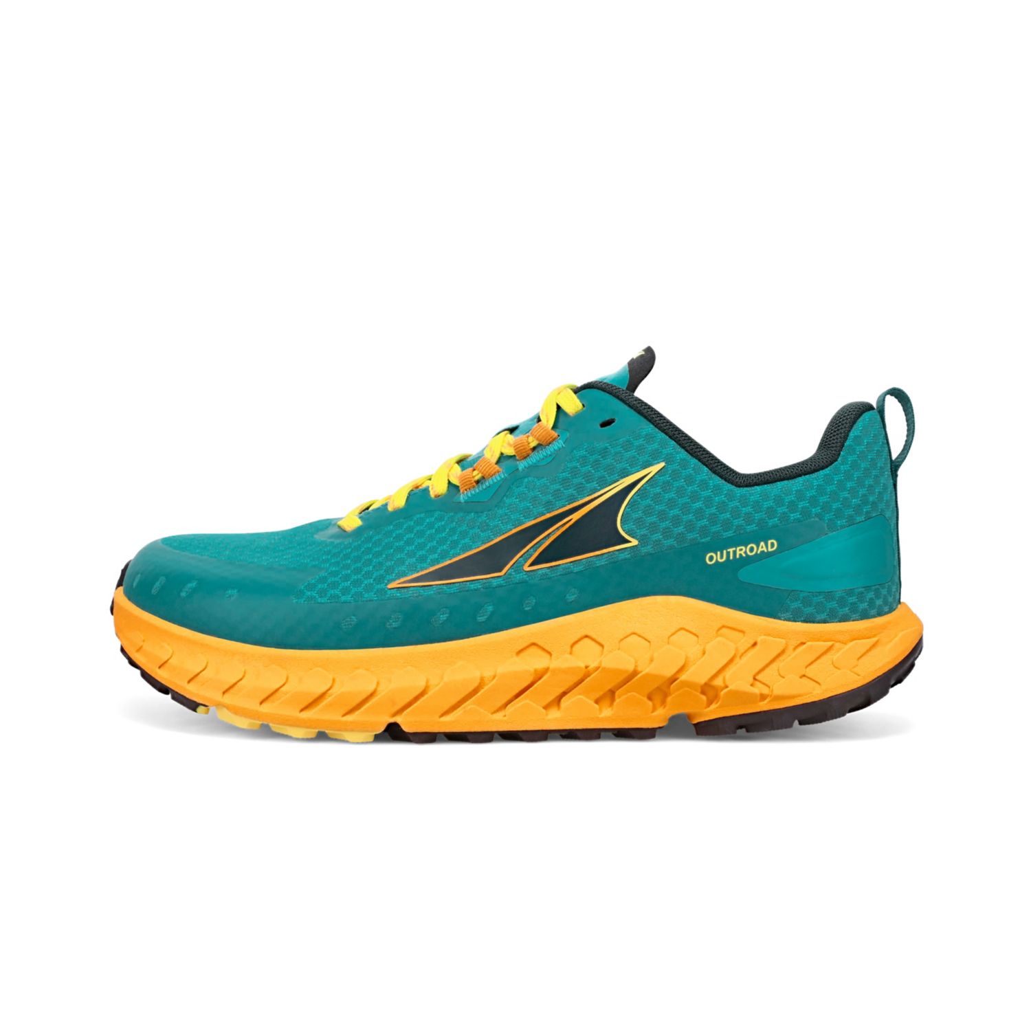 Altra Outroad Trailrunning Schoenen Dames Turquoise Geel | Belgie-74651209