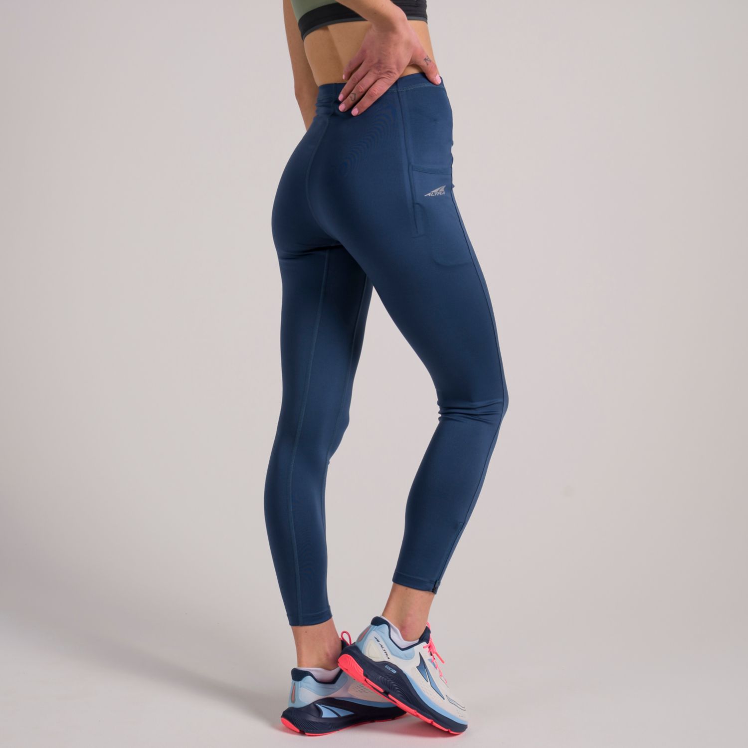 Altra Core Crop Hardlooplegging Dames Blauw | Belgie-94152379