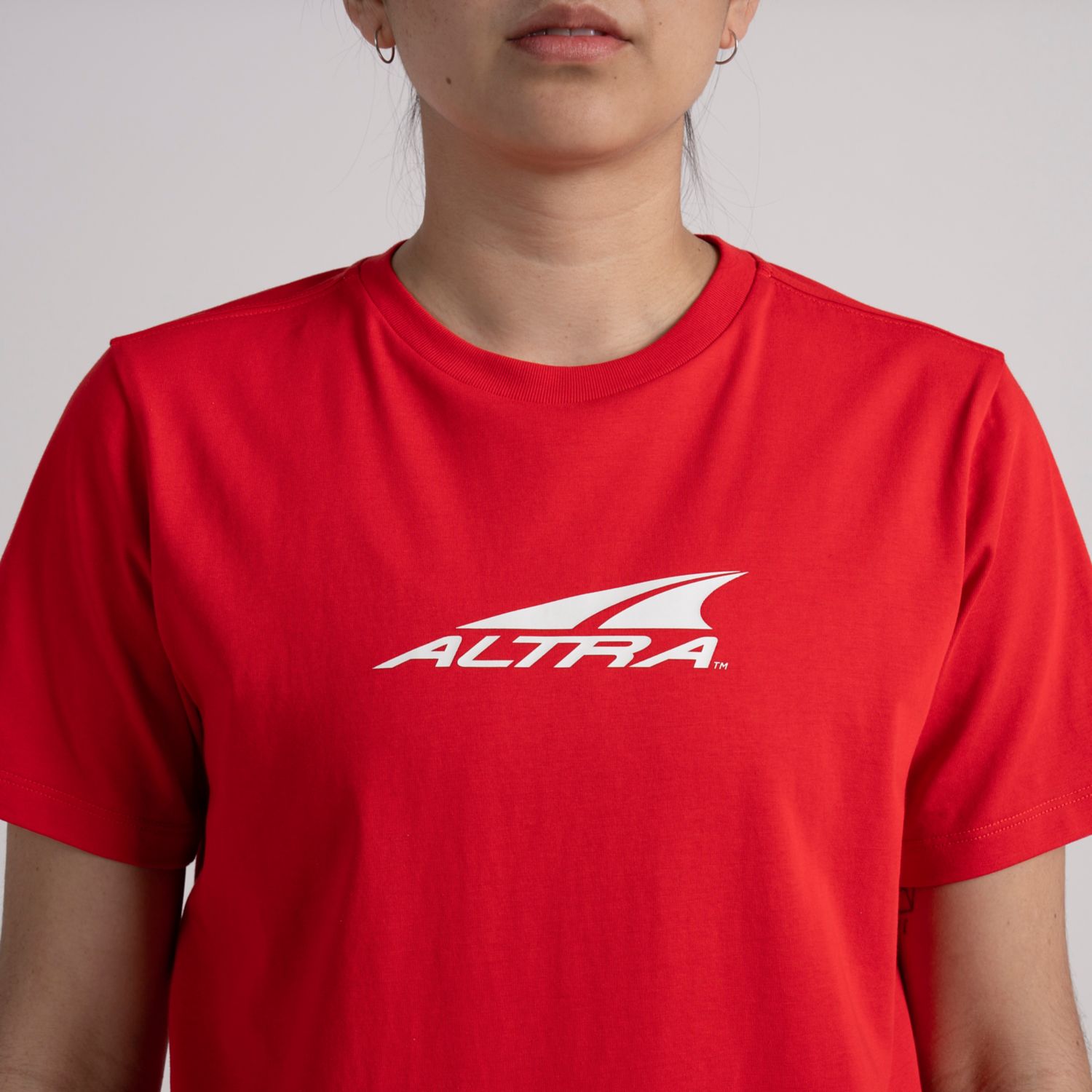 Altra Everyday Recycled T-shirts Dames Rood | Belgie-98034269