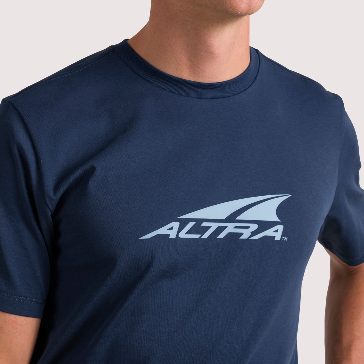 Altra Everyday Recycled T-shirts Heren Blauw | Belgie-61920379