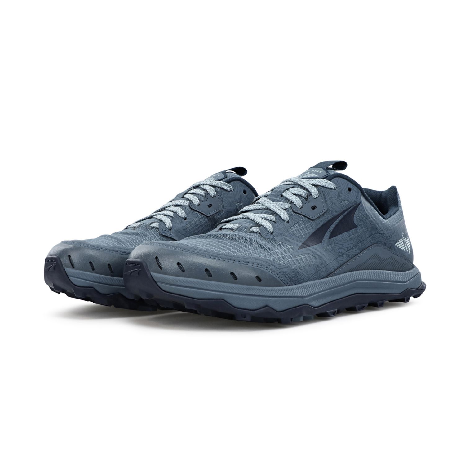 Altra Lone Peak 6 Trailrunning Schoenen Dames Donkerblauw Lichtblauw | Belgie-01234799