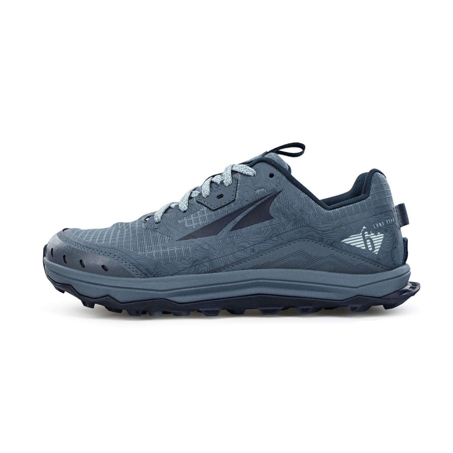 Altra Lone Peak 6 Trailrunning Schoenen Dames Donkerblauw Lichtblauw | Belgie-01234799