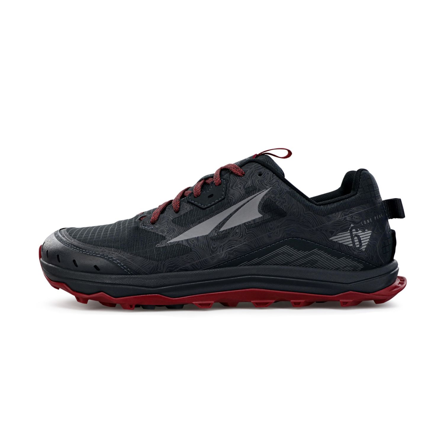 Altra Lone Peak 6 Trailrunning Schoenen Heren Zwart Grijs | Belgie-96234019