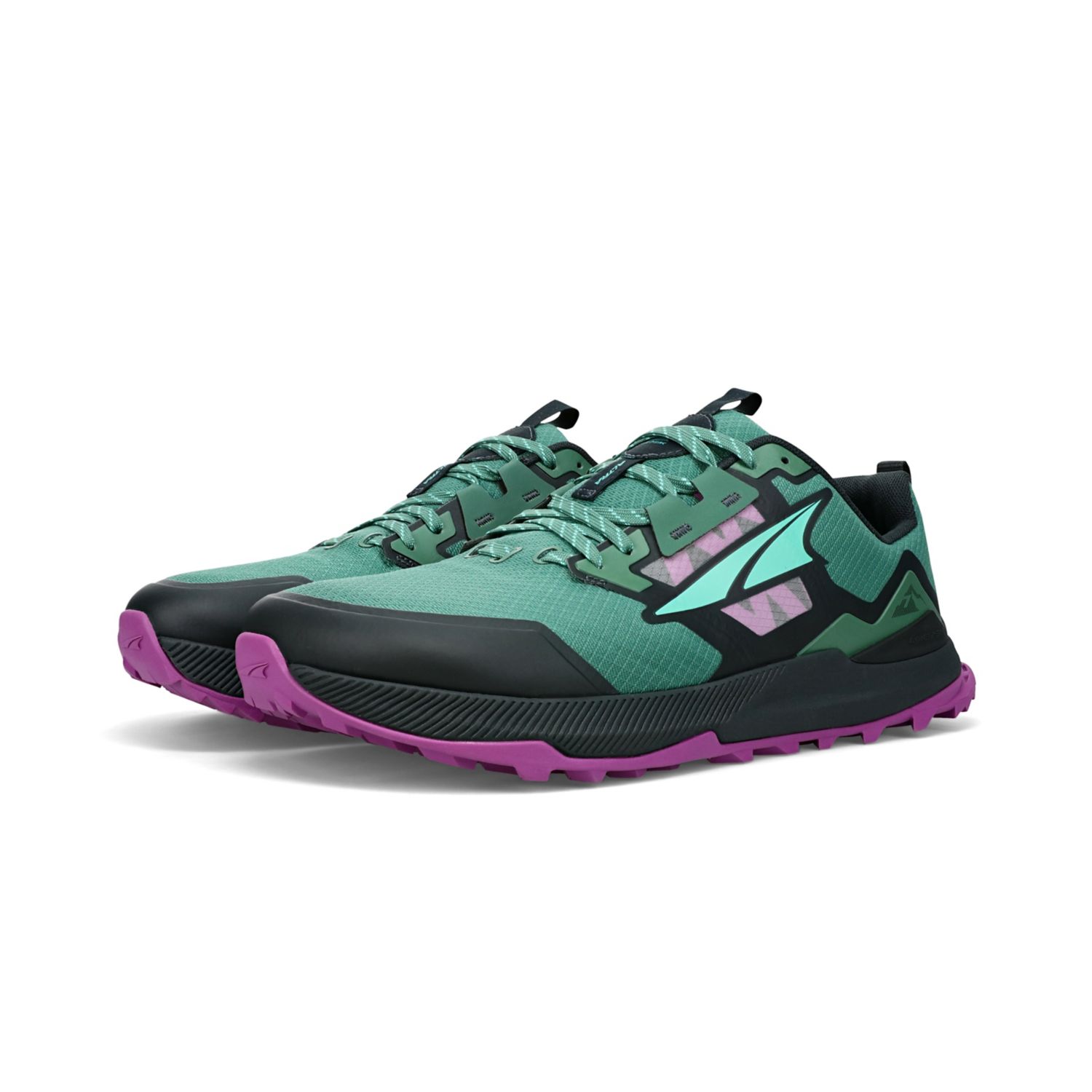 Altra Lone Peak 7 Trailrunning Schoenen Heren Groen Turquoise | Belgie-04391789