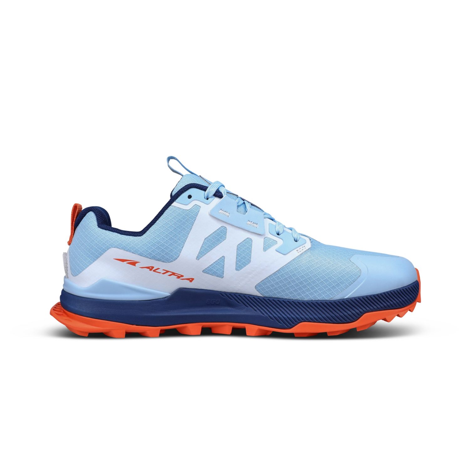 Altra Lone Peak 7 Trailrunning Schoenen Dames Blauw Oranje | Belgie-16482309