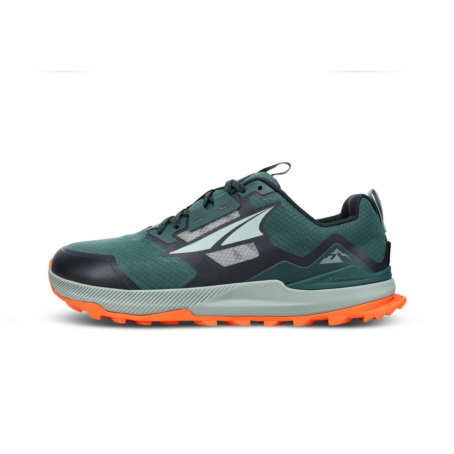 Altra Lone Peak 7 Trailrunning Schoenen Heren Groen Zwart Oranje | Belgie-24768539