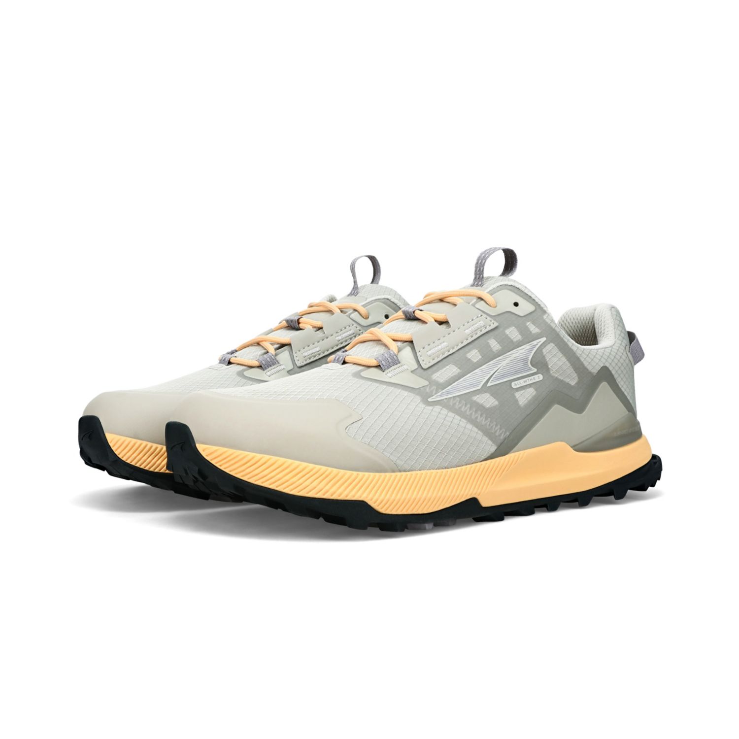 Altra Lone Peak All-wthr Low 2 Wandelschoenen Dames Grijs Oranje | Belgie-59672849