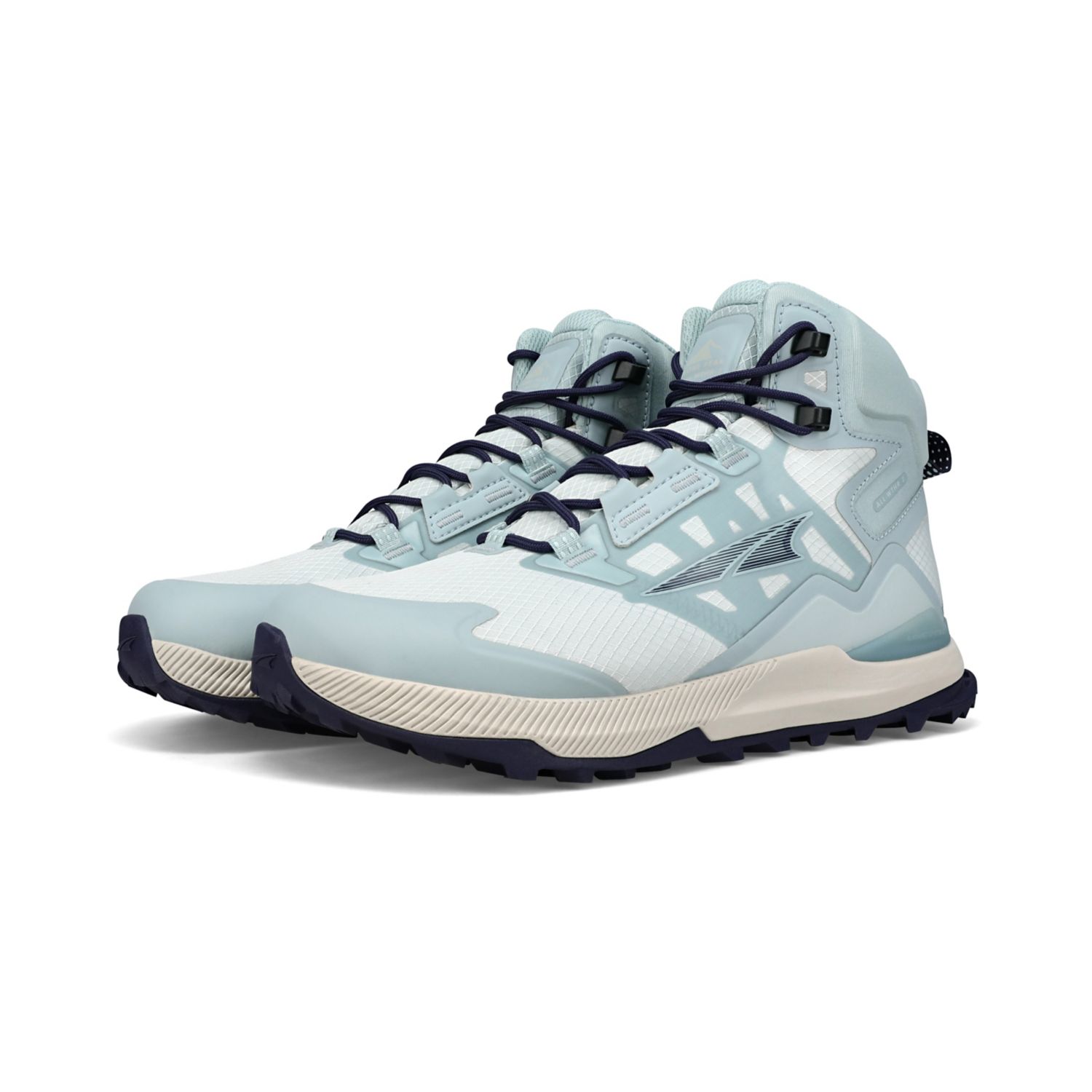 Altra Lone Peak All-wthr Mid 2 Wandellaarzen Dames Lichtblauw | Belgie-16379089