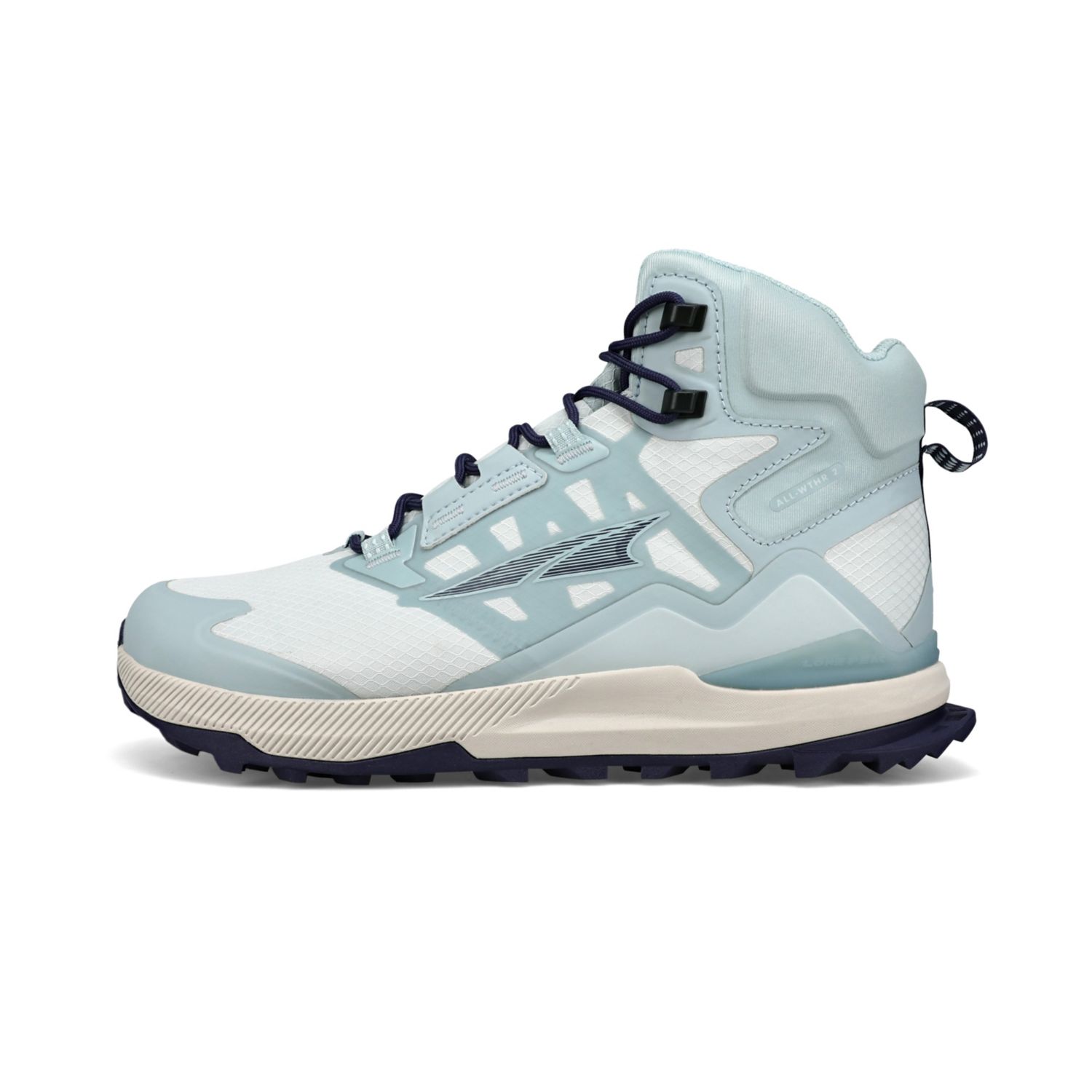 Altra Lone Peak All-wthr Mid 2 Wandellaarzen Dames Lichtblauw | Belgie-16379089