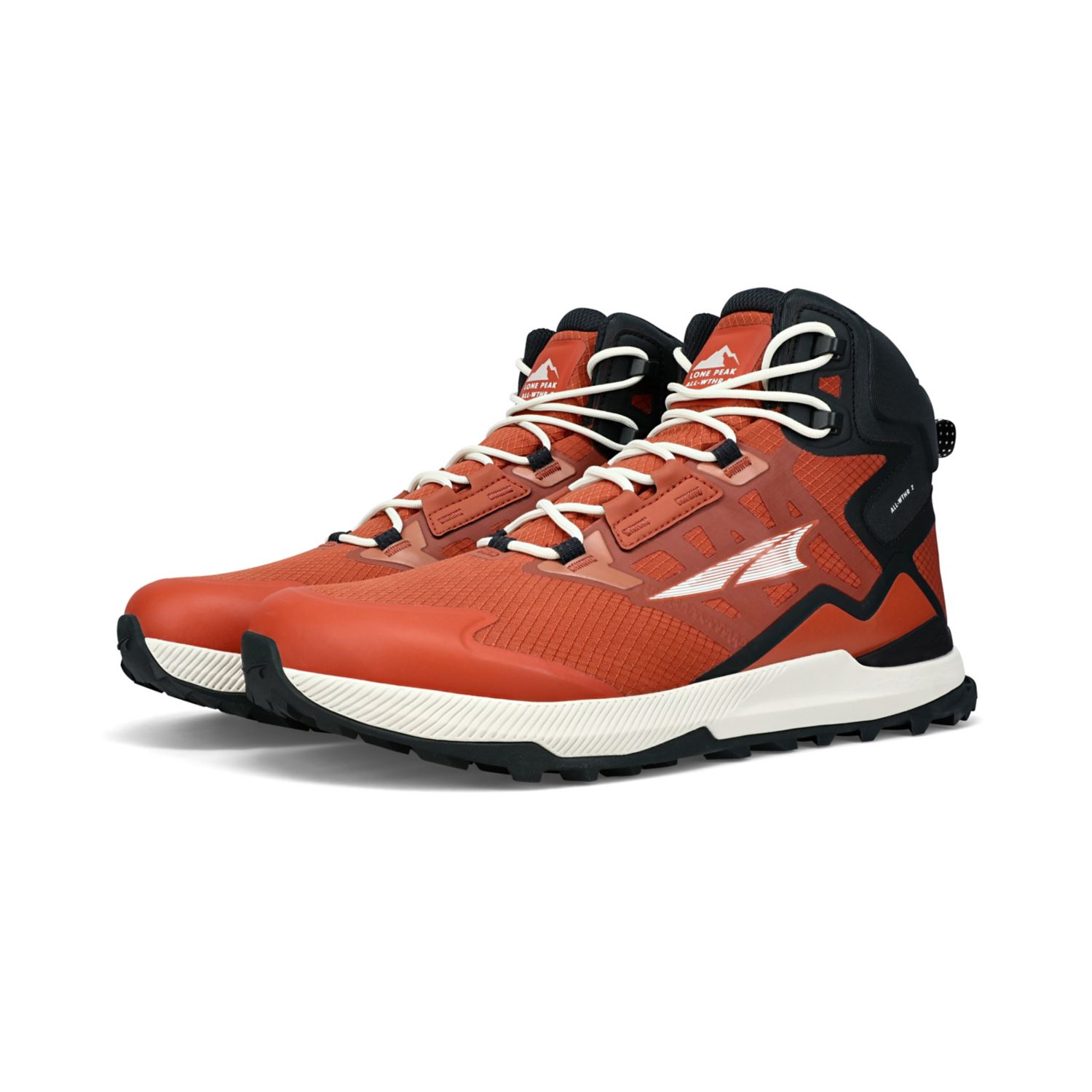 Altra Lone Peak All-wthr Mid 2 Wandellaarzen Heren Donkeroranje | Belgie-86254979