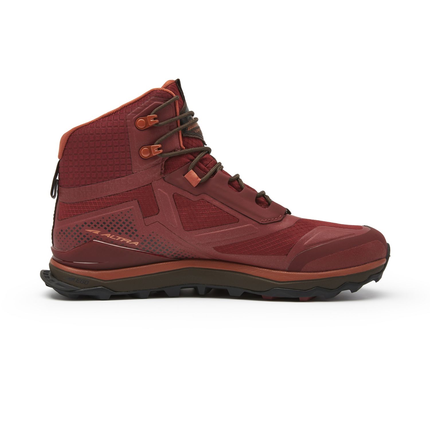 Altra Lone Peak All-wthr Mid Wandellaarzen Heren Bordeaux | Belgie-61073929