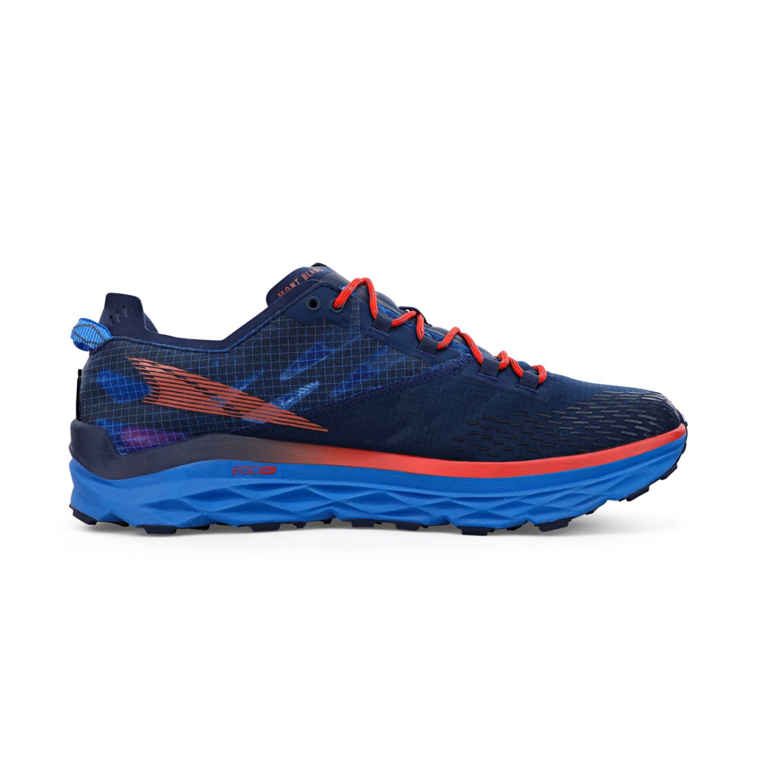 Altra Mont Blanc Trailrunning Schoenen Heren Blauw Rood | Belgie-10596239