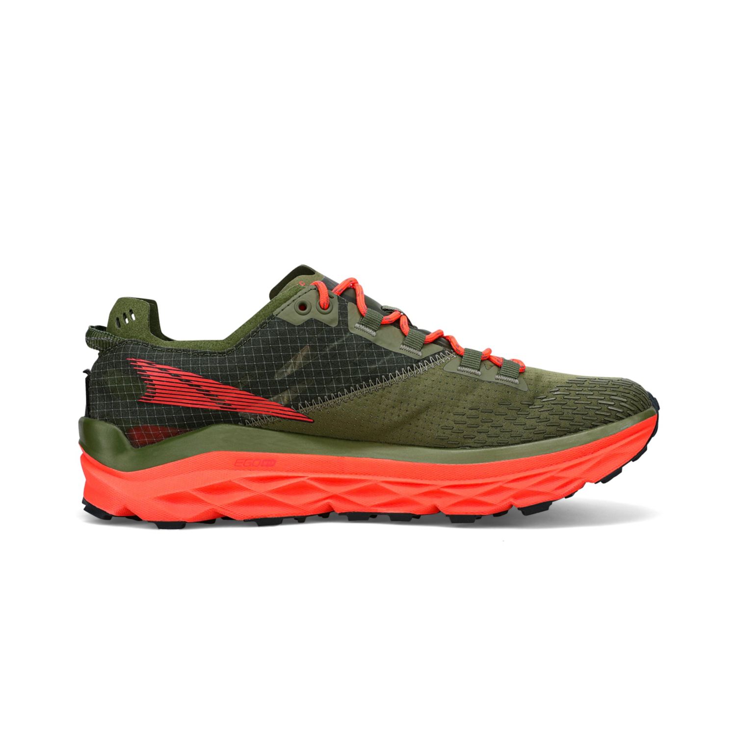 Altra Mont Blanc Trailrunning Schoenen Heren Olijfgroen | Belgie-31750469