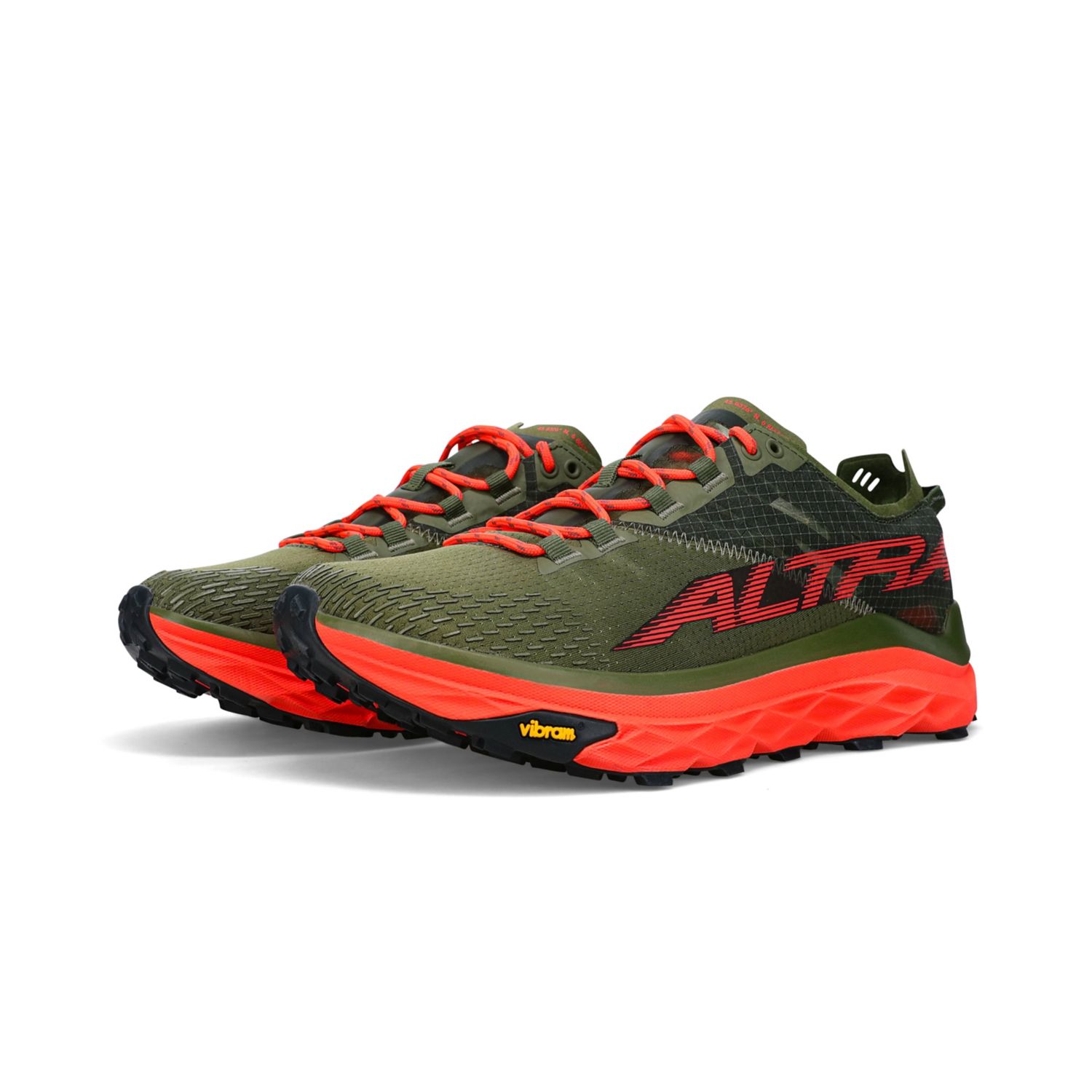 Altra Mont Blanc Trailrunning Schoenen Heren Olijfgroen | Belgie-31750469