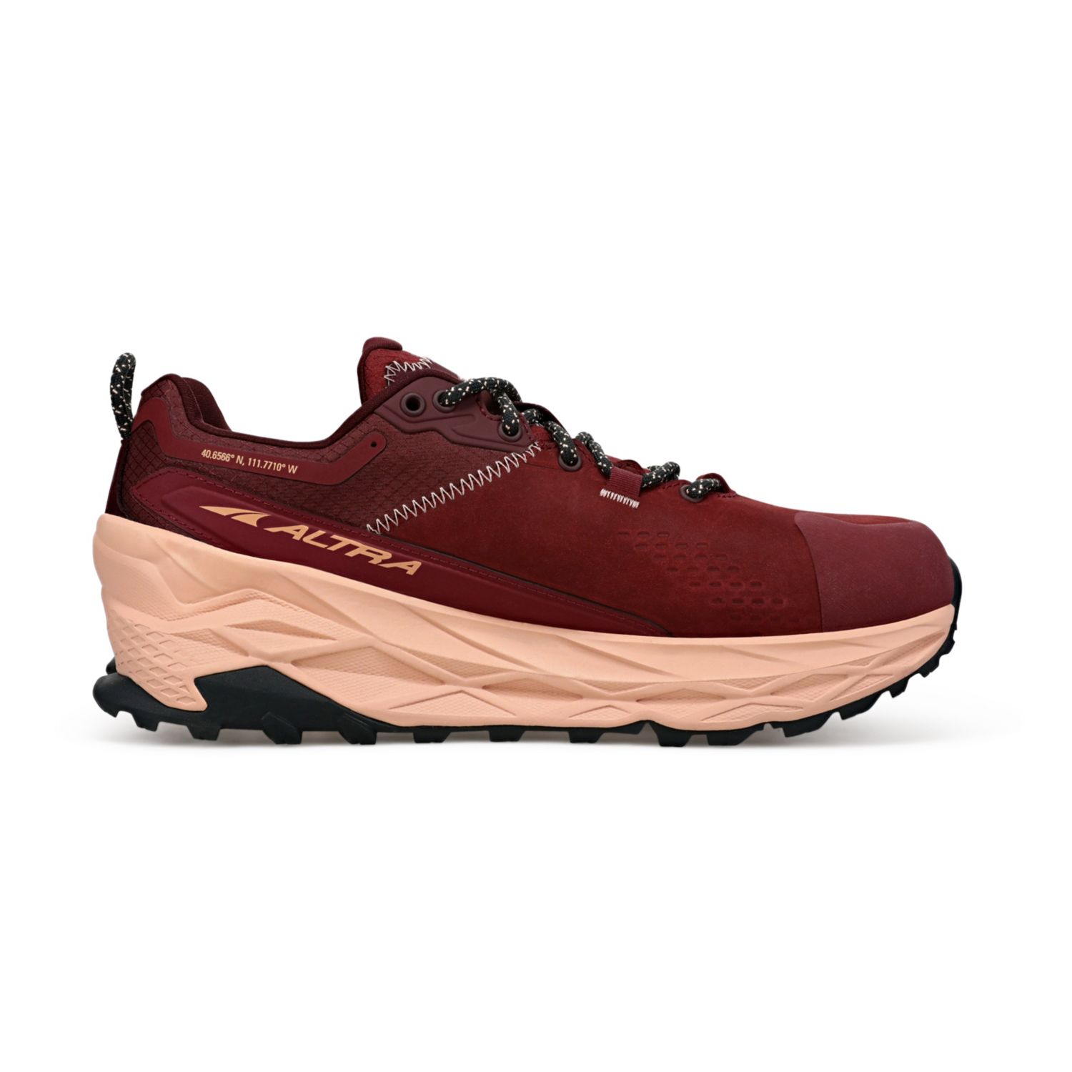 Altra Olympus 5 Hike Low Gtx Wandelschoenen Dames Bordeaux | Belgie-37526909