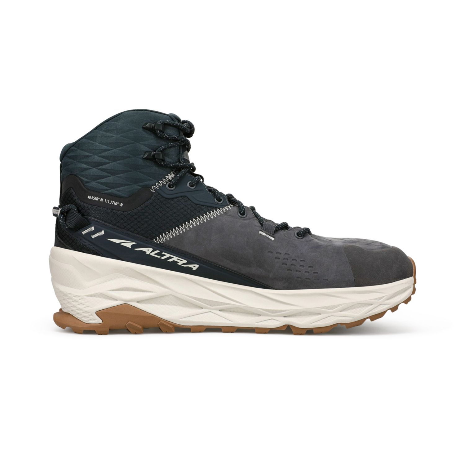 Altra Olympus 5 Hike Mid Gtx Wandellaarzen Heren Zwart Grijs | Belgie-03486959