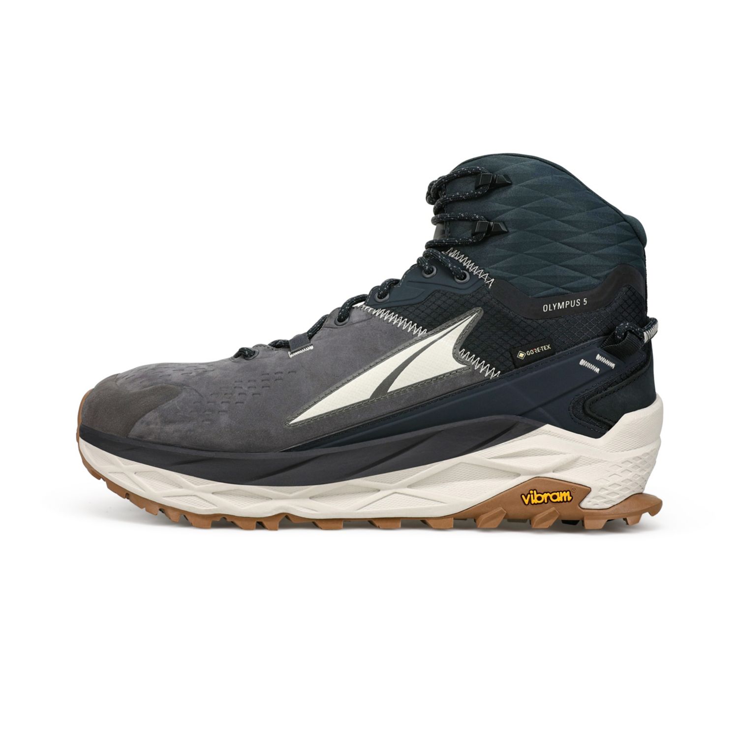 Altra Olympus 5 Hike Mid Gtx Wandellaarzen Heren Zwart Grijs | Belgie-03486959