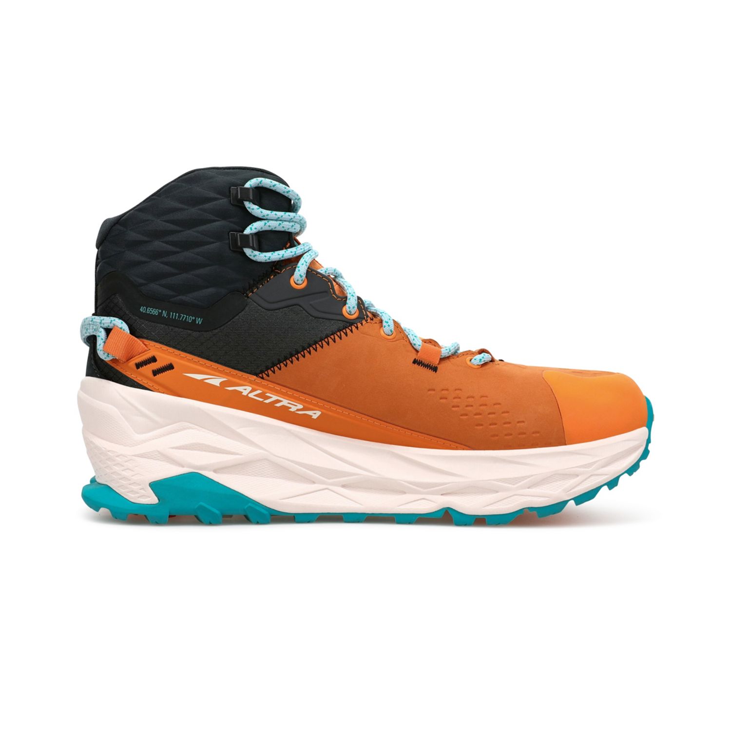 Altra Olympus 5 Hike Mid Gtx Wandellaarzen Dames Oranje Grijs | Belgie-59271369