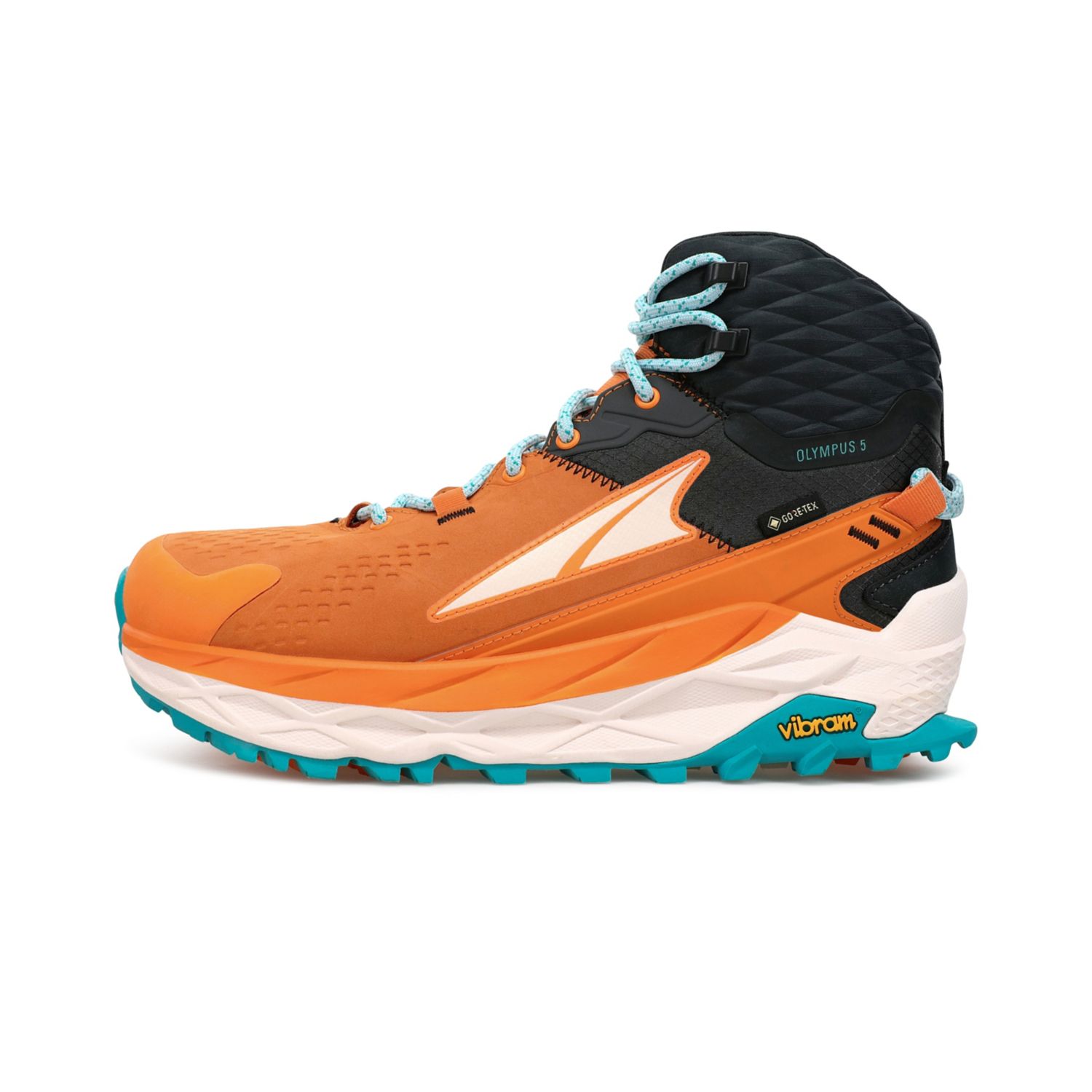 Altra Olympus 5 Hike Mid Gtx Wandellaarzen Dames Oranje Grijs | Belgie-59271369