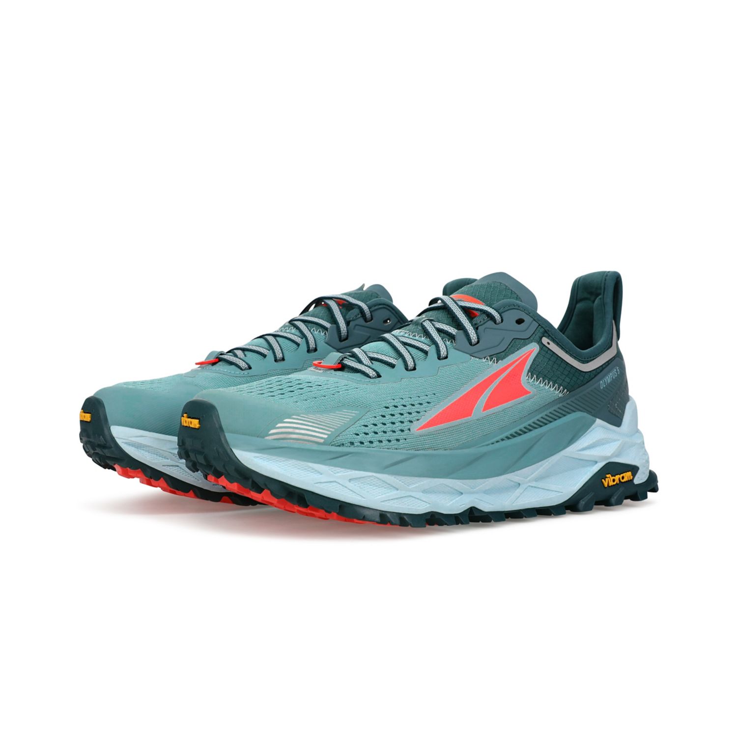 Altra Olympus 5 Trailrunning Schoenen Dames Turquoise | Belgie-27041989