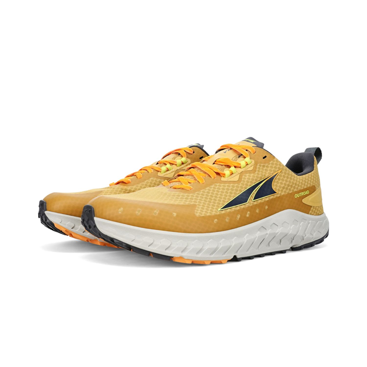 Altra Outroad Road Loopschoenen Heren Grijs Geel | Belgie-39567819