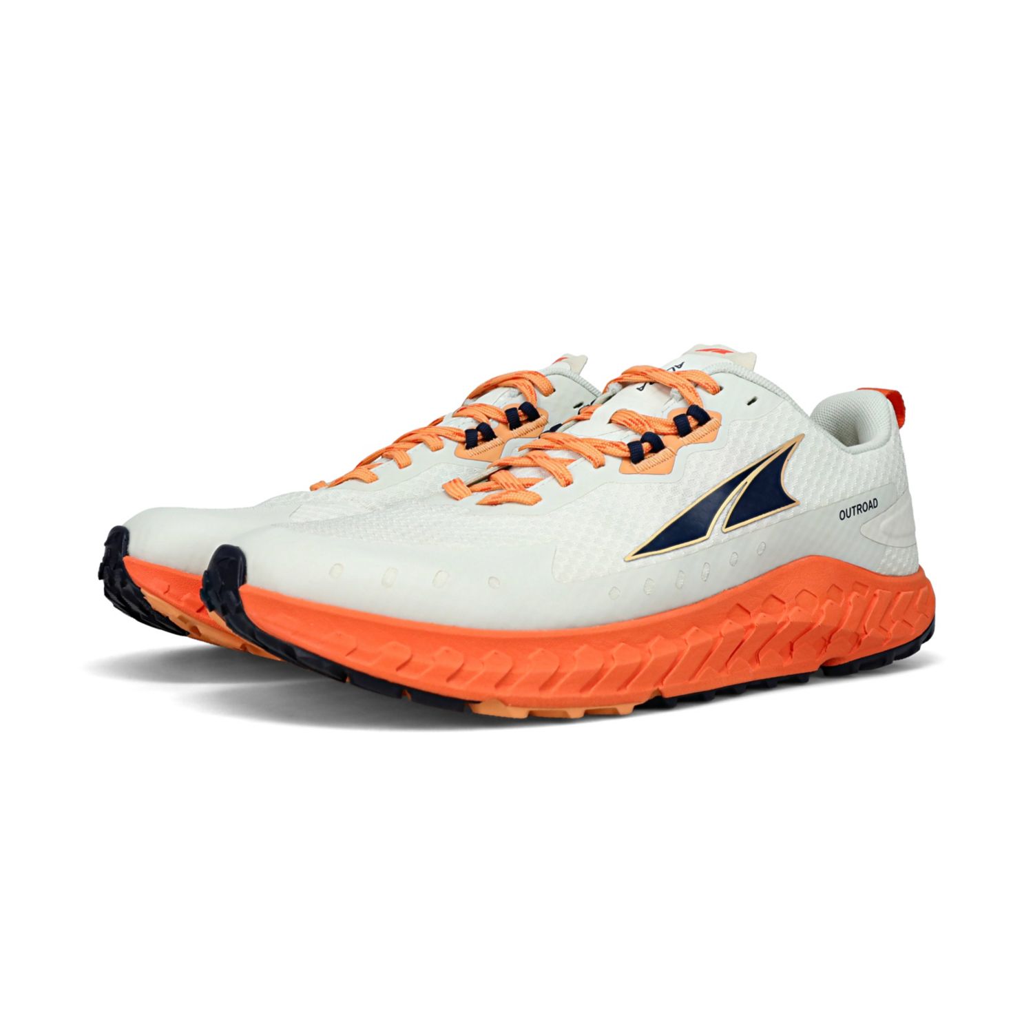 Altra Outroad Road Loopschoenen Heren Wit Oranje | Belgie-70692159