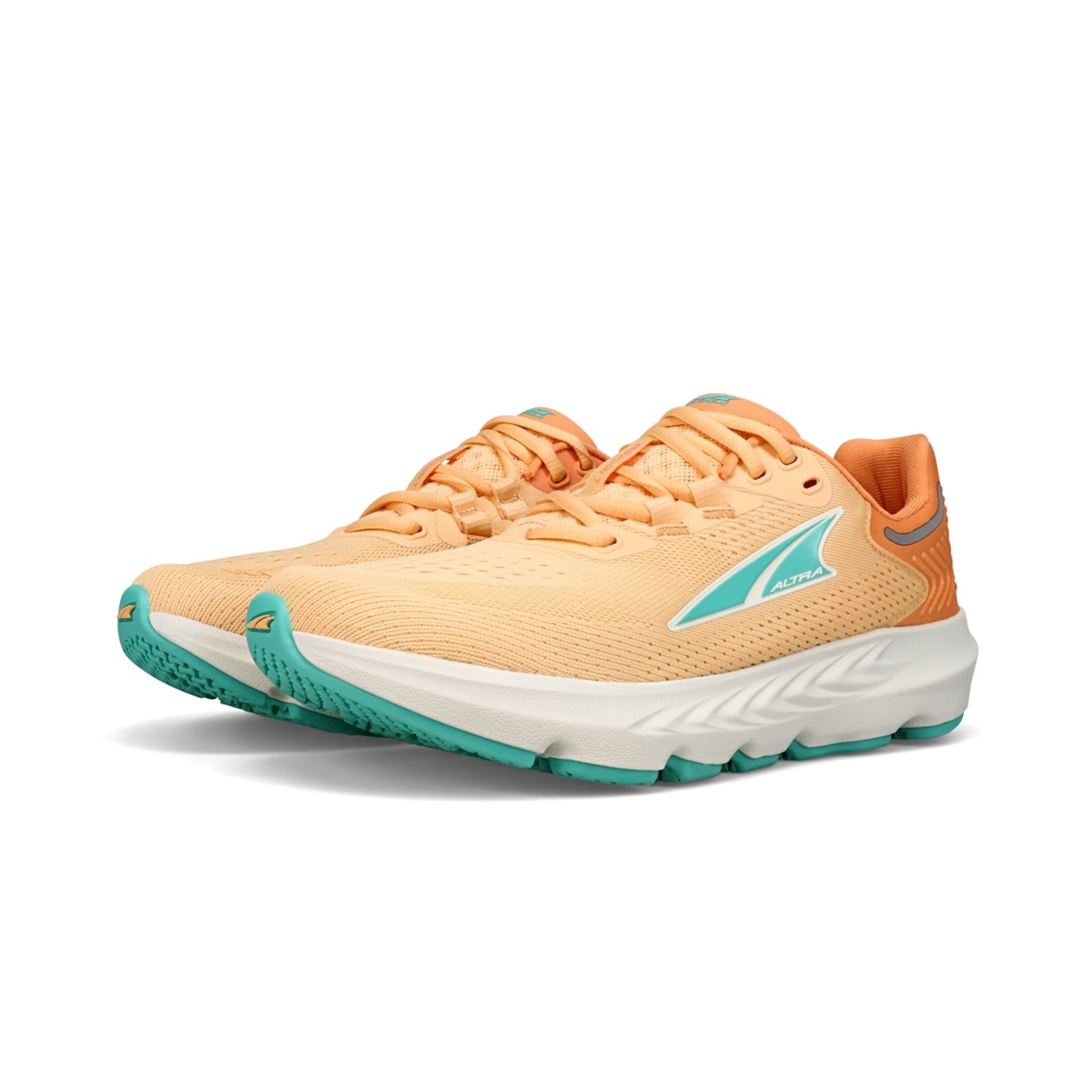 Altra Provision 7 Road Loopschoenen Dames Groen Oranje | Belgie-94310679