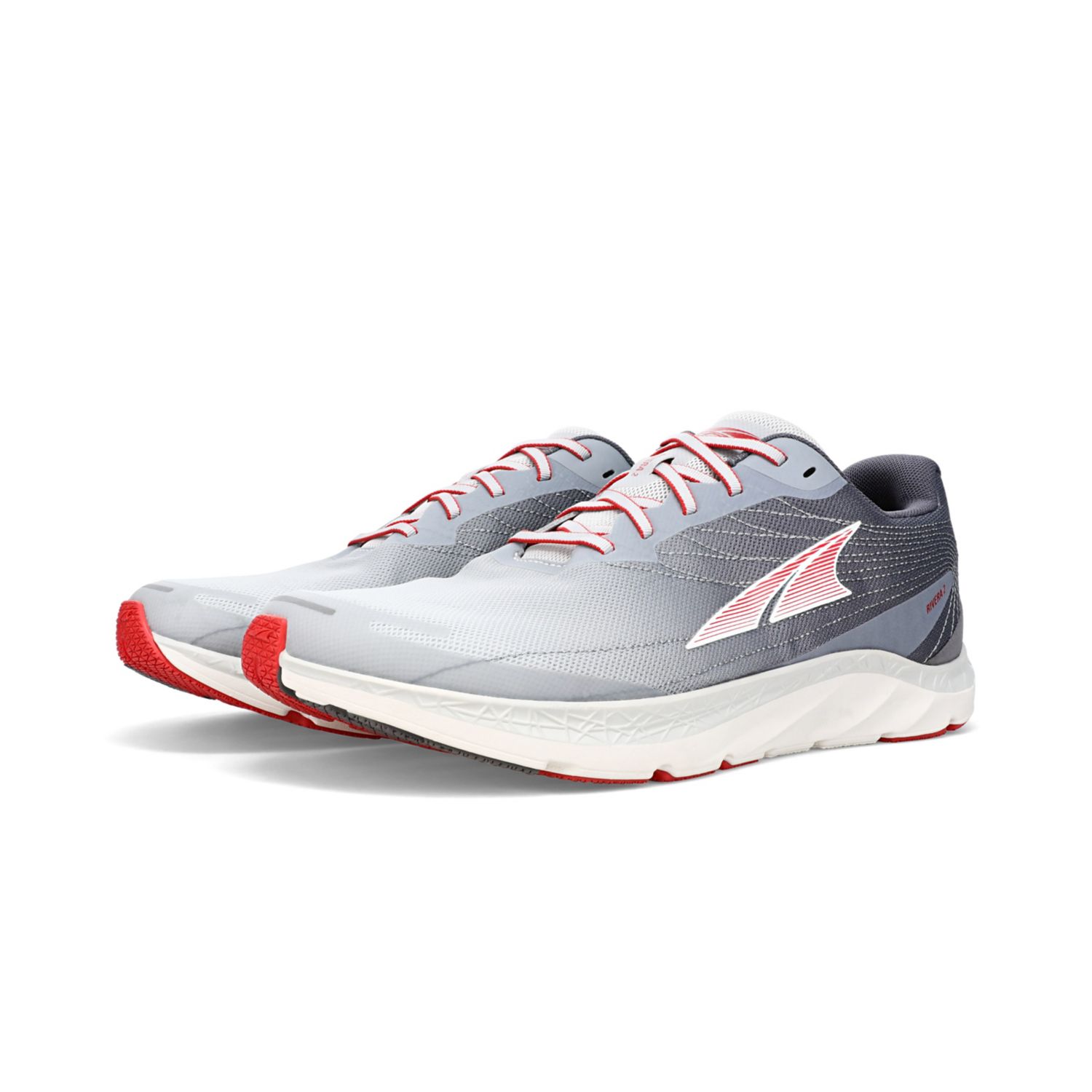 Altra Rivera 2 Sneakers Heren Lichtgrijs Rood | Belgie-71396589