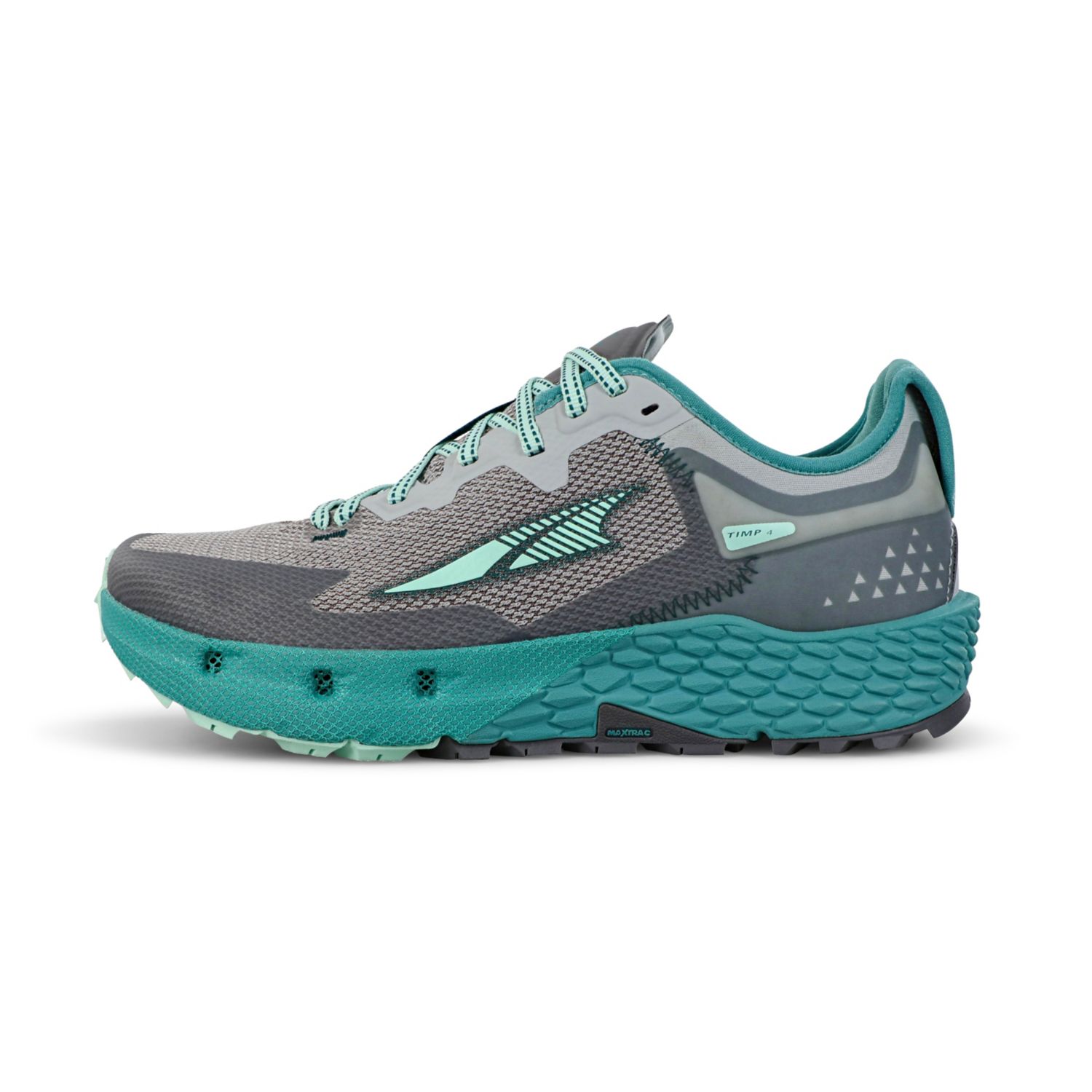 Altra Timp 4 Trailrunning Schoenen Dames Grijs Turquoise | Belgie-41395789