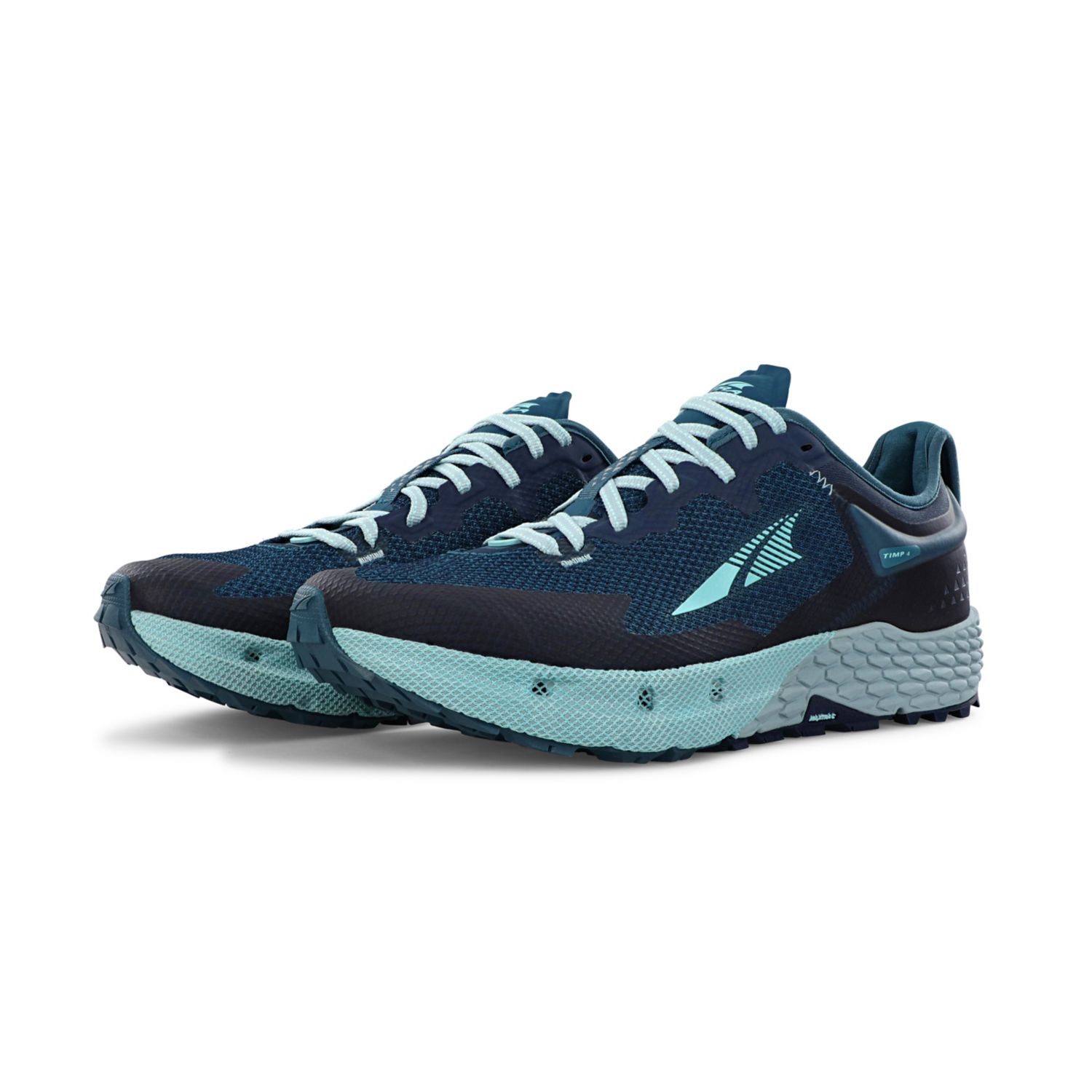 Altra Timp 4 Trailrunning Schoenen Dames Diepturquoise | Belgie-73029189